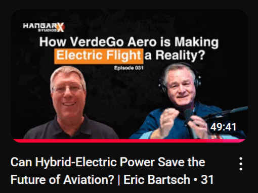 Can Hybrid-Electric Power Save the Future of Aviation? | HangarX Studios Interview